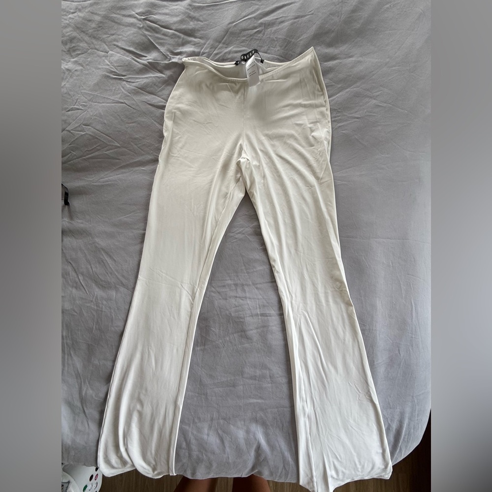 Lioness Ivory Low-Rise Pants